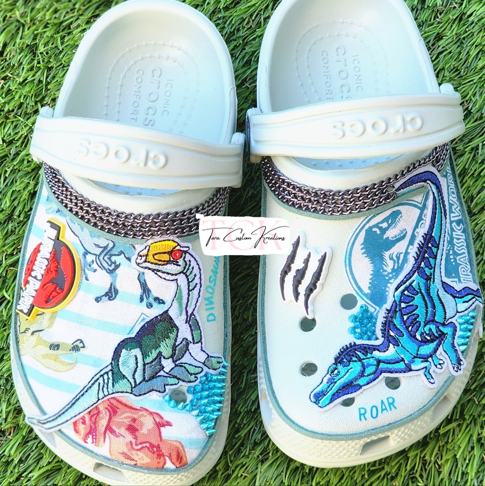 Boys custom Crocs